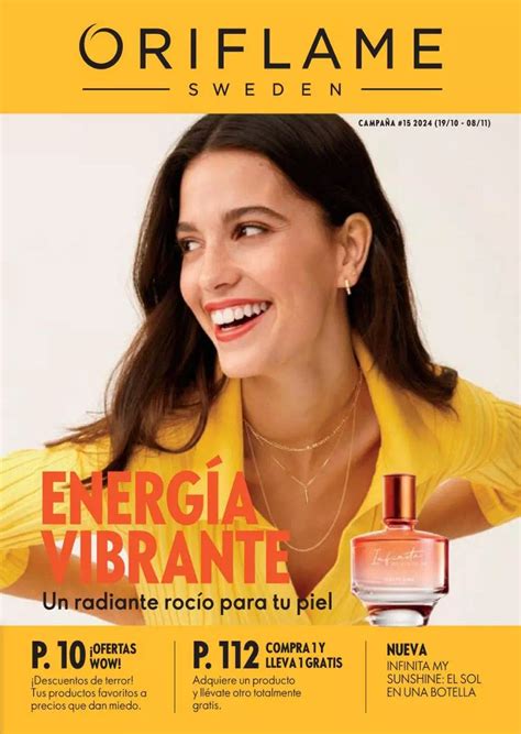 Oriflame Campaña 15 2024 Ecuador Catálogo Digital Diosa Mujer