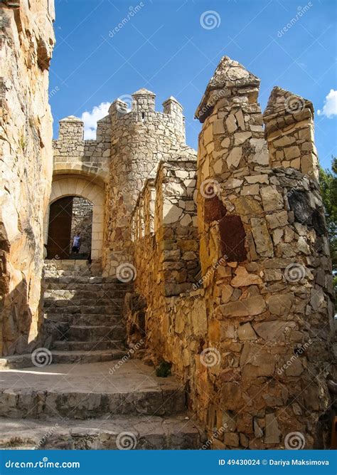 Almansa Castle, Castilla La Mancha, Spain Stock Photo - Image of