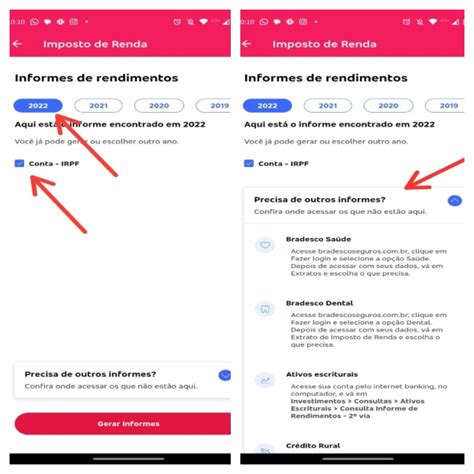 Irpf Como Consultar Informe De Rendimentos Pelo Bradesco