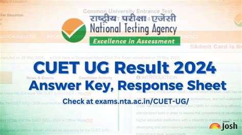 CUET Result Date 2024 CUET UG Results Expected On July 10 Answer Key