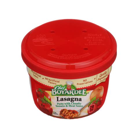 CHEF BOYARDEE Microwaveable Lasagna | Conagra Foodservice