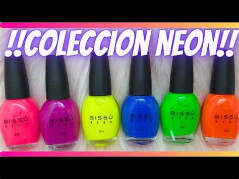 Esmaltes Neon Biss Swatches Coleccion Completa Eve Tips Youtube