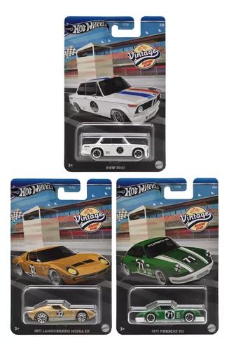 Hot Wheels Vintage Racing Club Set Vehiculos Mattel MercadoLibre
