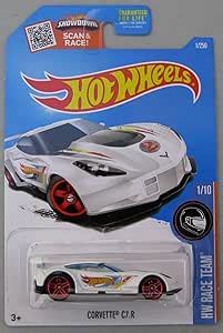 Mattel 2016 Hot Wheels Kmart Exclusive Limited Edition Hw Race Team 1 10 Corvette C7 R White