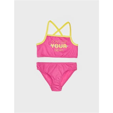 LC Waikiki Bikini Set Pink Graphic EPonuda