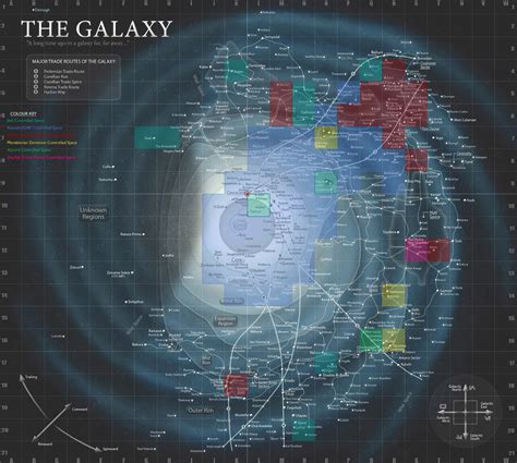 Updated Galaxy Map Star Wars RolePlay