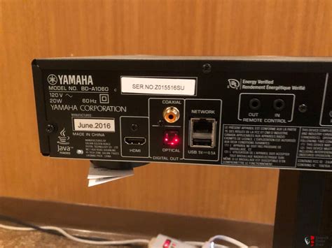 Yamaha BD A1060 Blu Ray SACD CD DVD Player Photo 2147055 Canuck