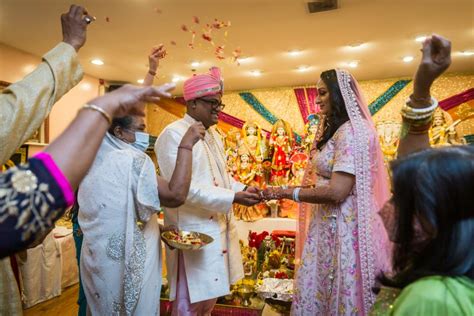 A Hindu Engagement Ceremony In Queens Sagai Ceremony Photos