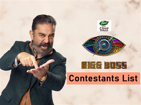 Bigg Boss 4 Tamil Contestants List Bigg Boss 4 Contestants List