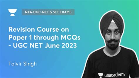 NTA UGC NET SET Exams Revision Course On Paper 1 Through MCQs UGC