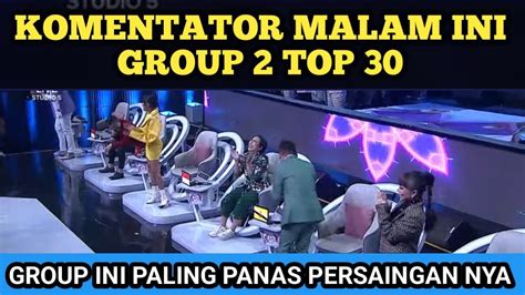 KOMENTATOR BERTUGAS MALAM INI DI KONSER SHOW GROUP 2 TOP 30 DA ASIA 6