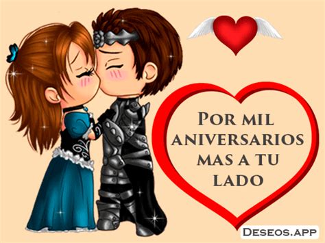 Imágenes Con Movimientos y Frases De Feliz Aniversario Amor Mensajes