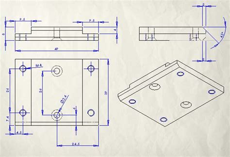 Meche Per Age D Buter Avec Solidworks