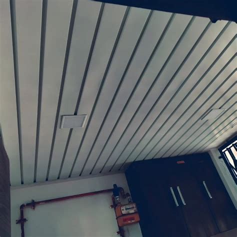 Aluminum Galvanised C Metal Linear Ceiling Panel Cold Rolled At