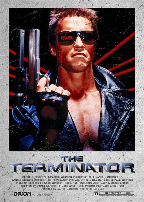 The Terminator Digital Art By Adsi Moana