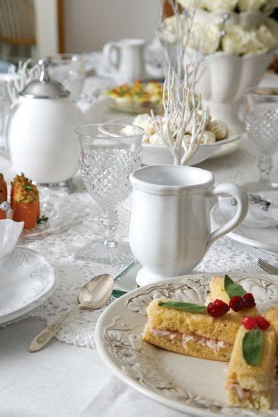 Dreaming Of White Christmas Tea Time Magazine Tea Party Food