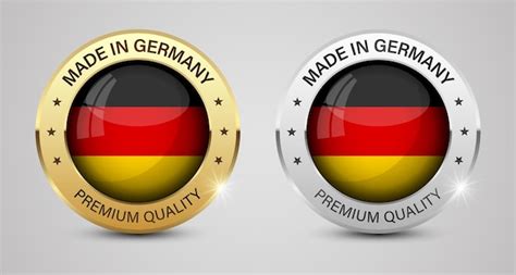 Premium Vector Made In Germany Graphics And Labels Set Some Elements