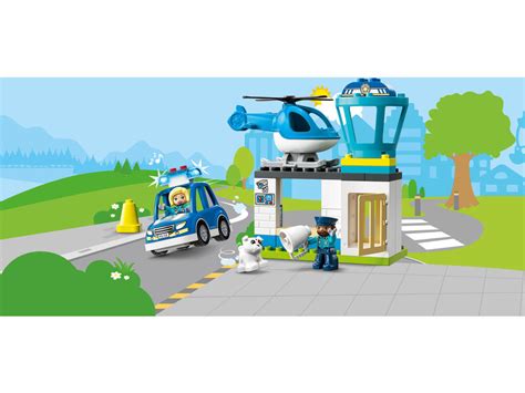 Acheter Lego Duplo Poste de police et hélicoptère 10959 Juguetilandia