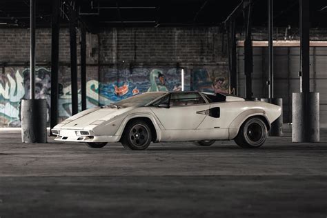 This Highly Original Lamborghini Countach Is The Very First Lp