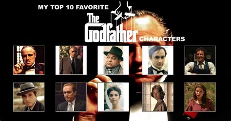 My top 10 favorite Godfather characters by ColbyTheGodfatherFan on ...