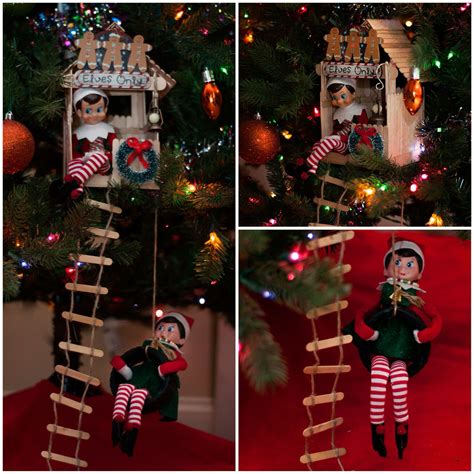 Elf on the Shelf Ideas. The elves made their very own Christmas ...