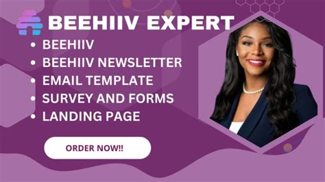 Design Beehiiv Landing Page Beehiiv Newsletter Template Beehive