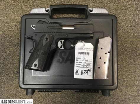 ARMSLIST For Sale Sig Sauer 1911 Ultra Nitron 45 ACP Pistol