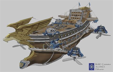 Alliance helicarrier production concept, Charles Lee on ArtStation at ...