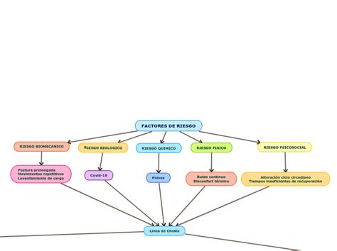 Factores De Riesgo Mind Map