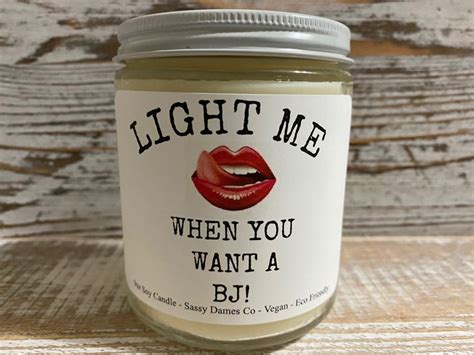 LIGHT ME WHEN You Want A Blowjob Gift For Husband Gift For Boyfriend Gift For Him Mature Gift