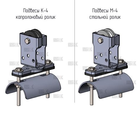 Подвес роликовый без подшипника К(М)-4 | БКС