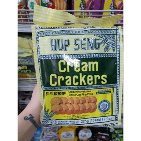 Jual Hup Seng Sachet Cap Ping Pong Asin Cream Crackers Shopee Indonesia