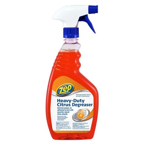 Zep 24 Oz Heavy Duty Citrus Degreaser Zucit24ca The Home Depot