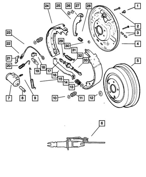 Drum Brakes Diagram