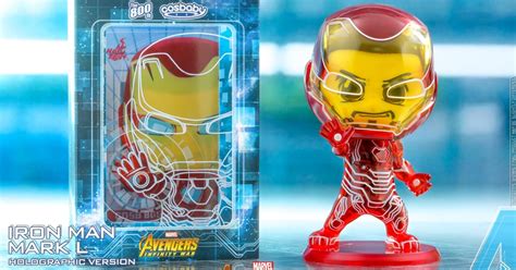 Iron Man Goes Translucent With 800th Cosbaby From Hot Toys