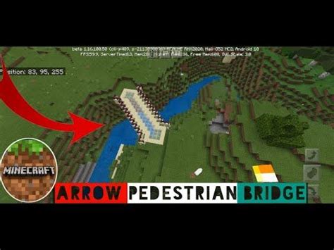 Arrow Pedastrain bridge of Glass | Minecraft Android - YouTube | Minecraft, Android i, Android