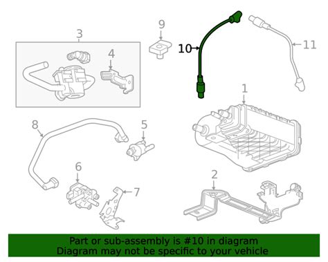 2023 Chevrolet Silverado 1500 Upper Oxygen Sensor 12705534 GM