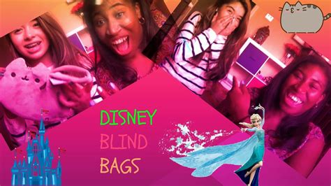 Opening Disney Blind Bags W My Sister 2016 Youtube