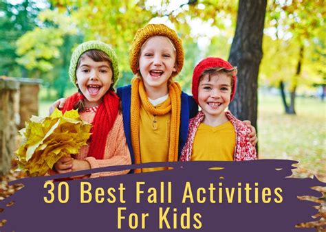 30 Best Fall Activities for Kids - Alicia Ortego