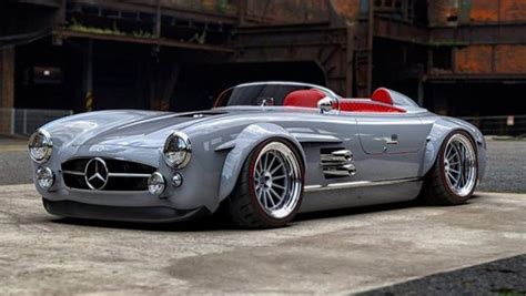 Mercedes Benz Sl Restomod The Car Debuted At The Super Bowl