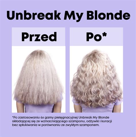 Matrix Unbreak My Blonde Szampon Wzmacniaj Cy Do W Os W Rozja Nianych Ml Bodyland Pl