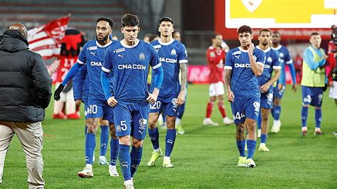 OM Brest OM 1 0 ça sent mauvais très mauvais pour les Olympiens