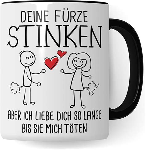 Tasse F Rze Geschenk Deine F Rze Stinken Aber Ich Liebe Dich Solange