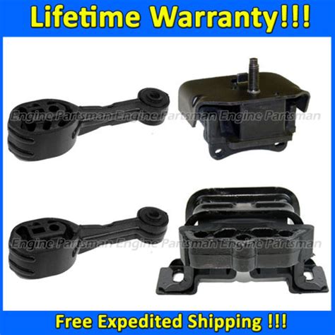 K0260 Engine Motor Trans Mount 4pc Set For 1992 2002 Saturn SC SL SW1