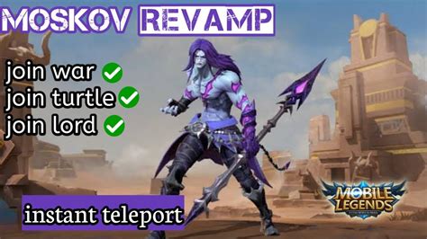 Moskov Revamp Siap Join War Instant Teleport Auto Bikin Kaget