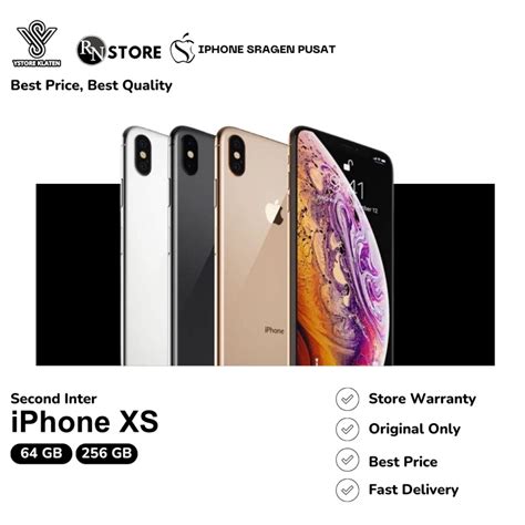 Jual Iphone Xs Gb Gb Second Original Fullset Mulus Bergaransi