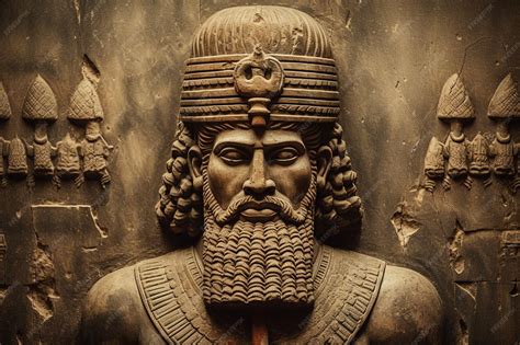 premium ai image  mystique  allure   annunaki god