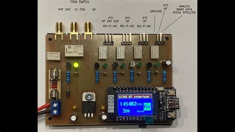 Icom Ic Bluetooth Controller For Xiegu Xpa B Amplifier Youtube