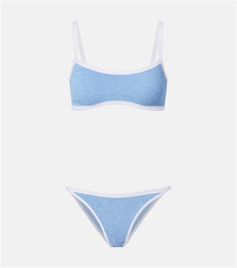Tyler Bikini In Blue Hunza G Mytheresa