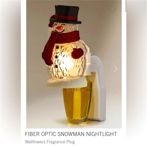 Bath Body Works Accents Bath Body Works Fiber Optic Snowman